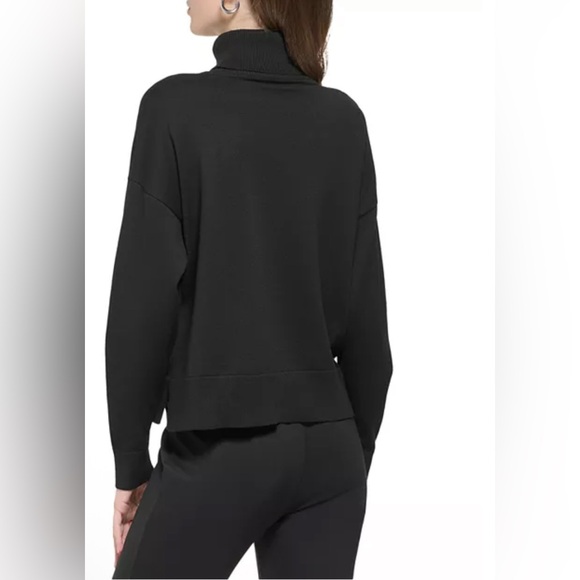 DKNY Sequin Pocket Turtleneck Sweater S - Picture 3 of 14